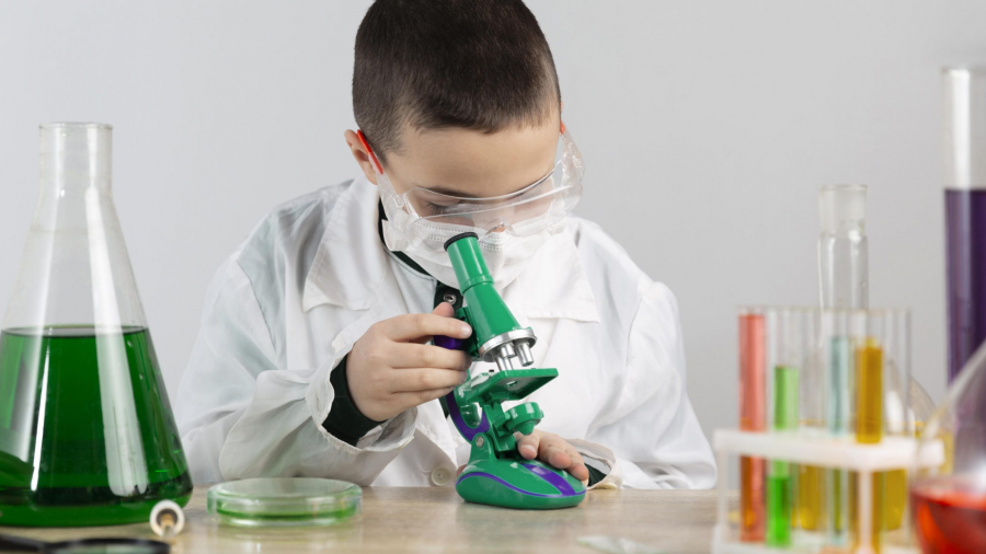boy-laboratory-with-microscope