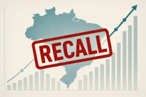 Recall no Brasil dados de 2023, 2024 e 2025